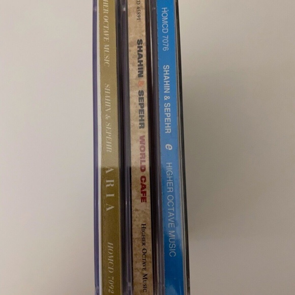 Shahin & Sepehr World Cafe / Aria Higher / Self Titled (aka E) CD Like New - Picture 3 of 5